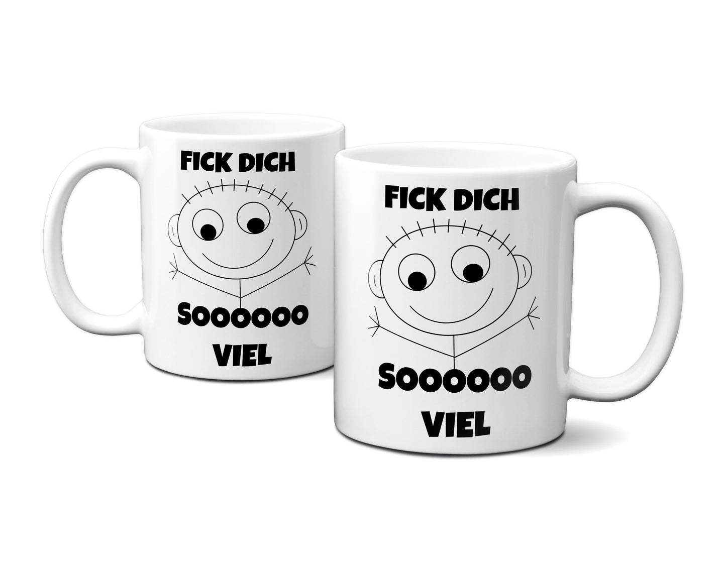 Fick Dich sooo viel - Tasse