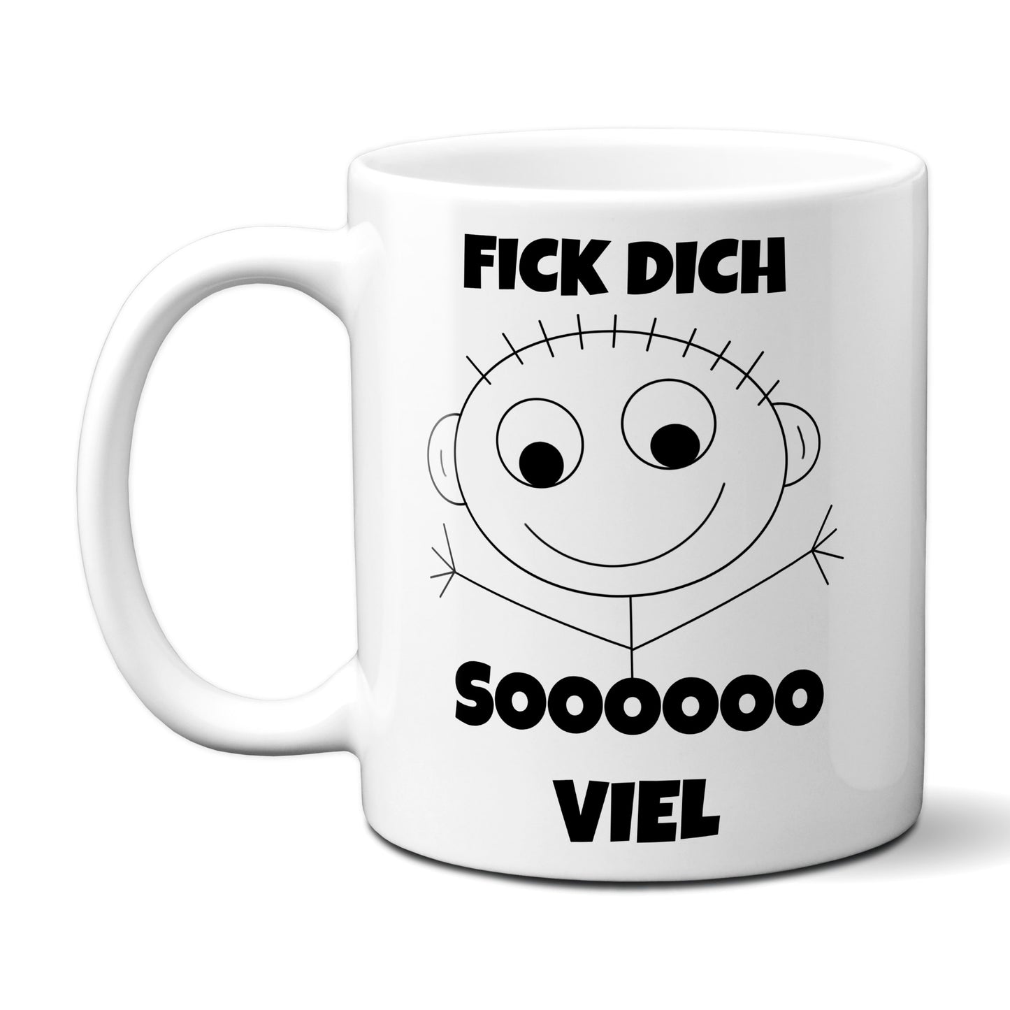 Fick Dich sooo viel - Tasse
