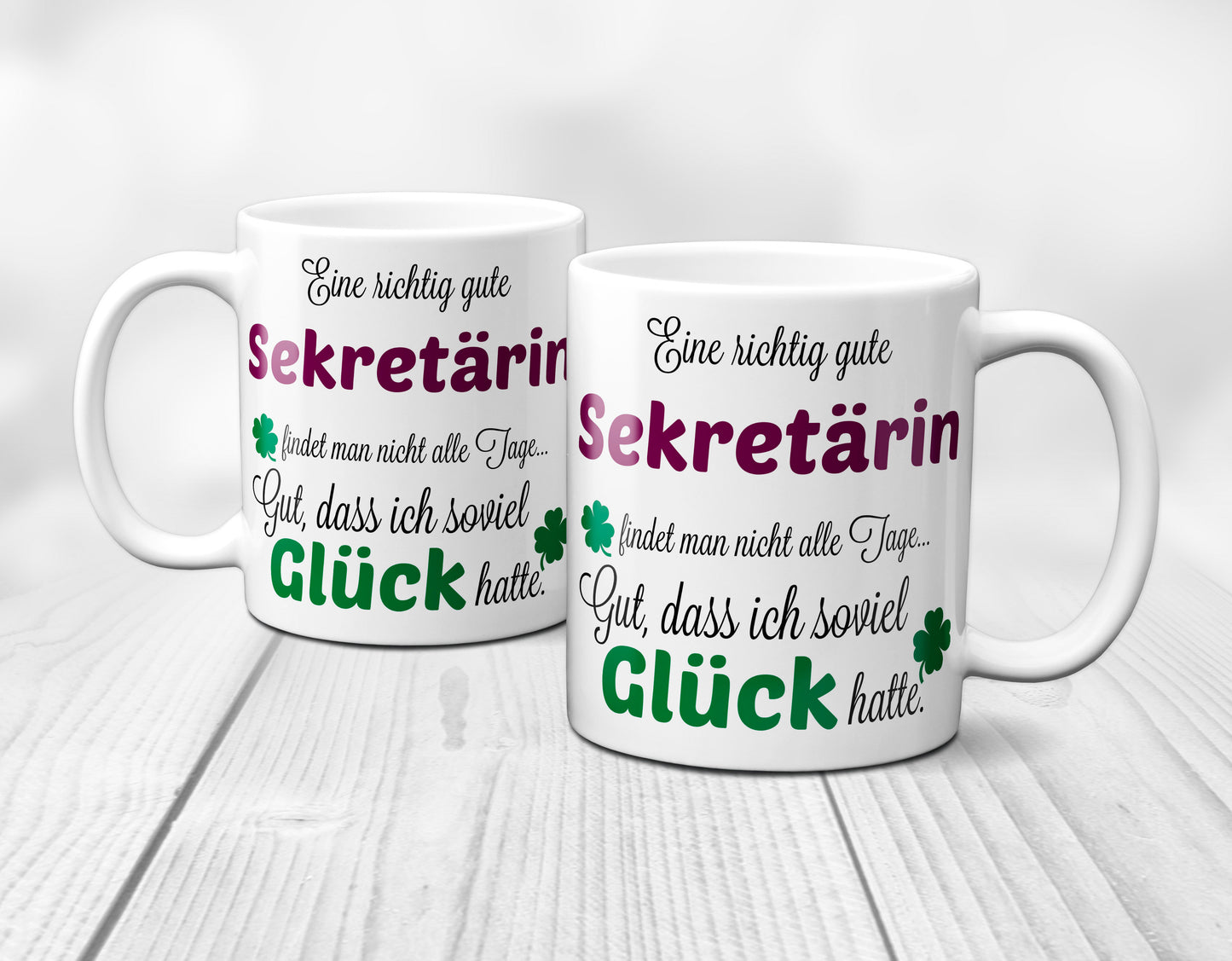 Eine gute Sekretärin... - Tasse - Kaffeebecher - Geschenk