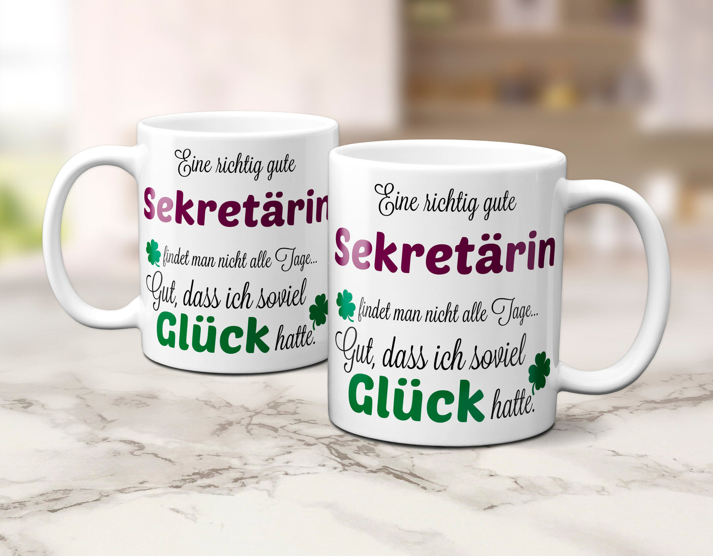 Eine gute Sekretärin... - Tasse - Kaffeebecher - Geschenk
