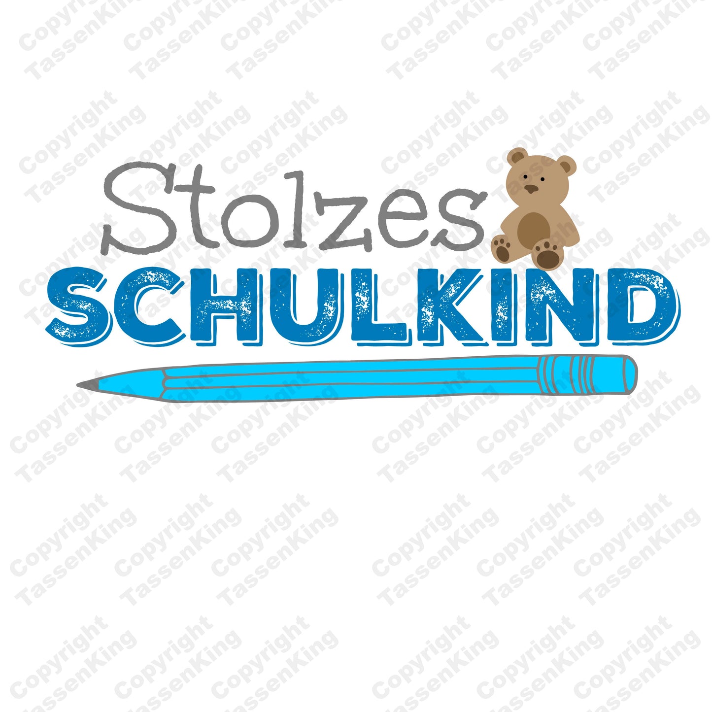 Stolzes Schulkind (Junge) - Tasse