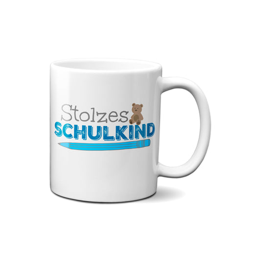 Stolzes Schulkind (Junge) - Tasse