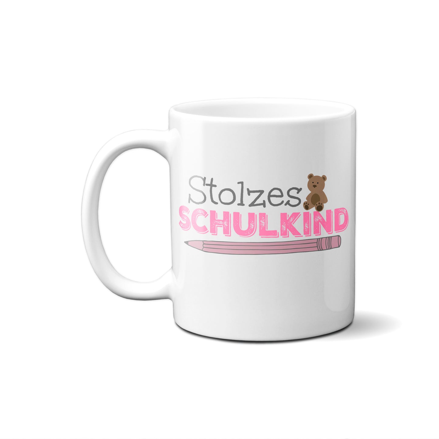 Stolzes Schulkind (Mädchen) - Tasse