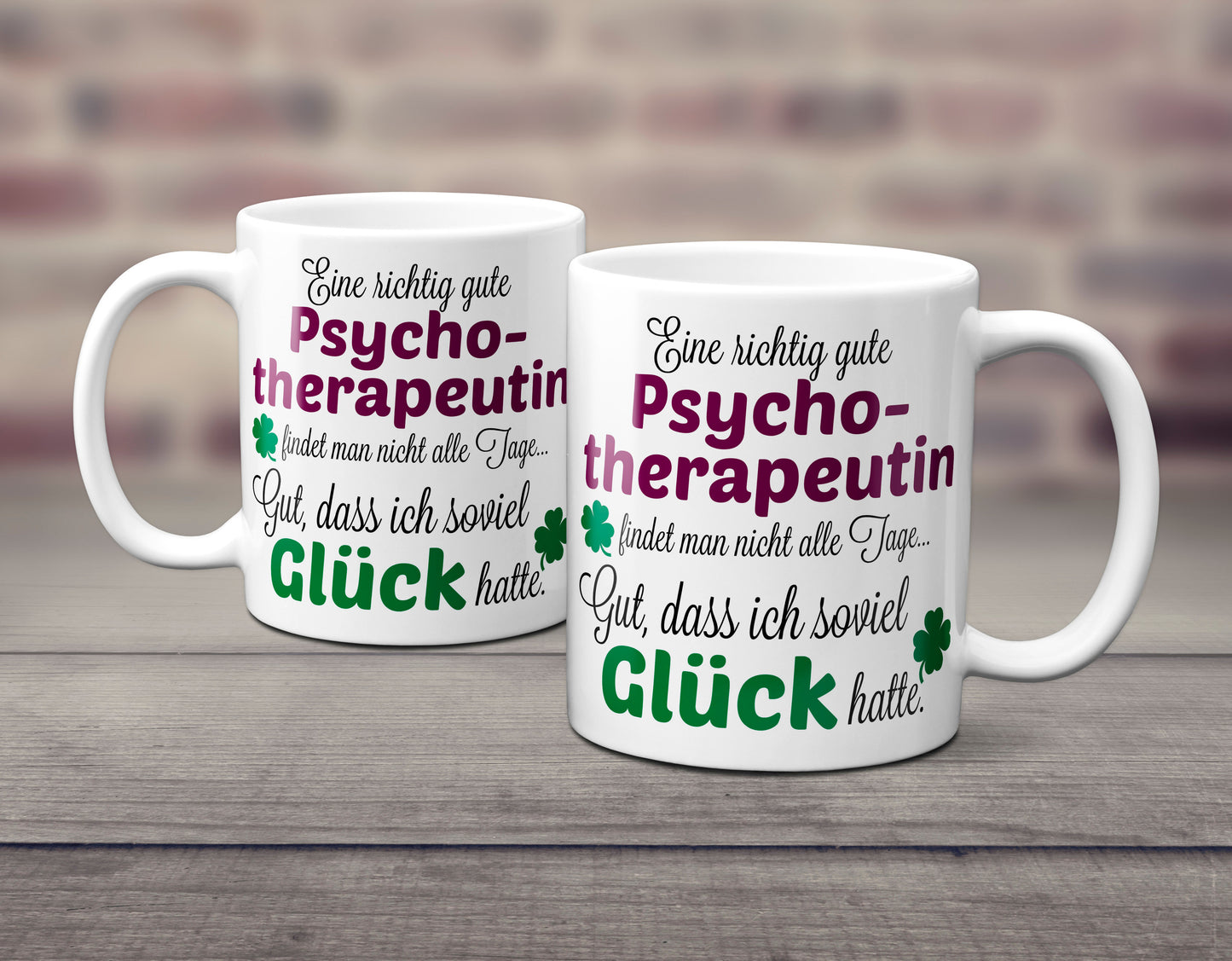 Eine gute Psychotherapeutin... - Tasse - Kaffeebecher - Geschenk