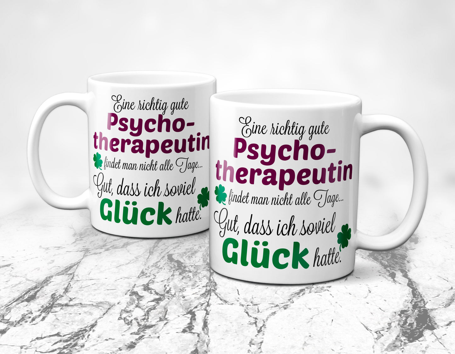 Eine gute Psychotherapeutin... - Tasse - Kaffeebecher - Geschenk