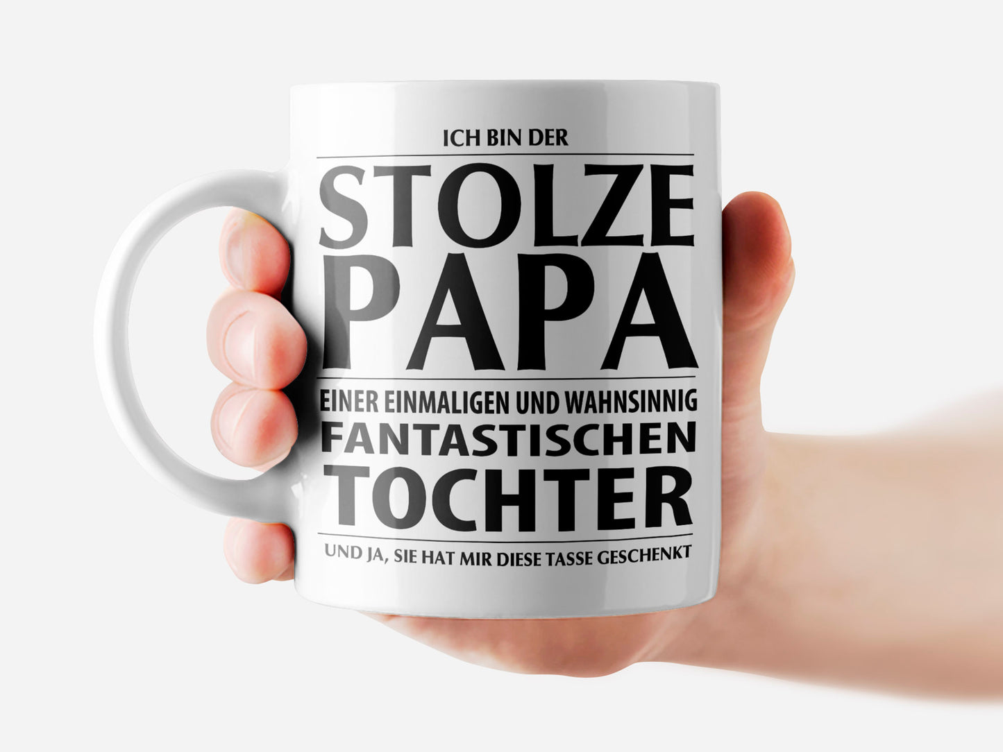 Ich bin der stolze Papa einer fantastischen Tochter