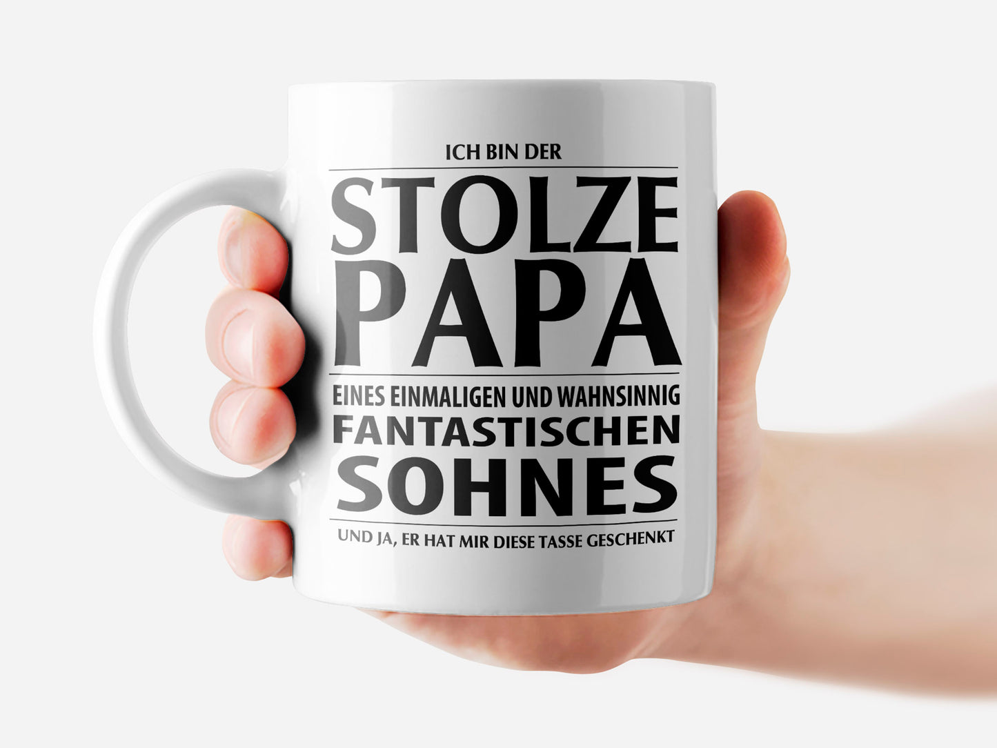 Ich bin der stolze Papa eines fantastischen Sohnes