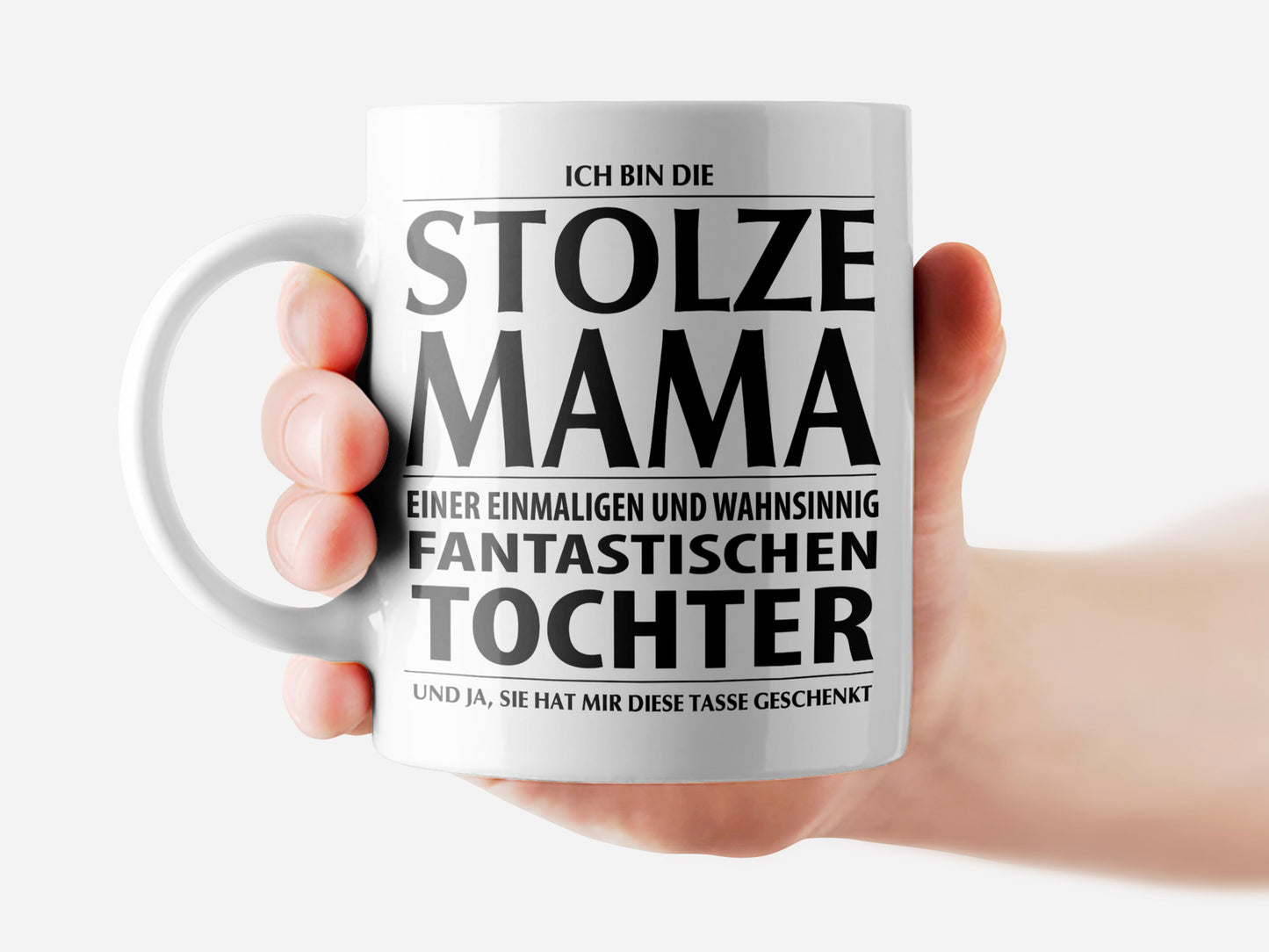 Ich bin die stolze Mama einer fantastischen Tochter