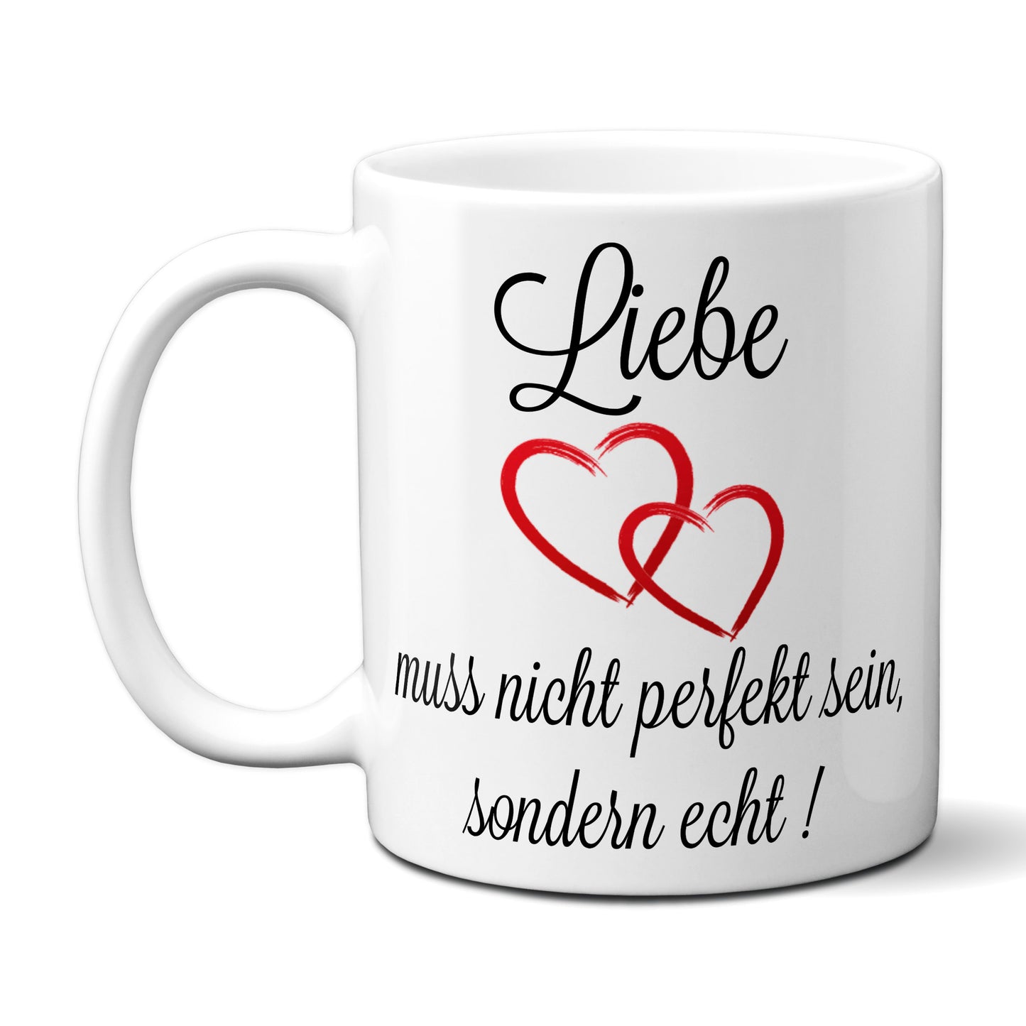 Liebe muss nicht perfekt sein, sondern echt !