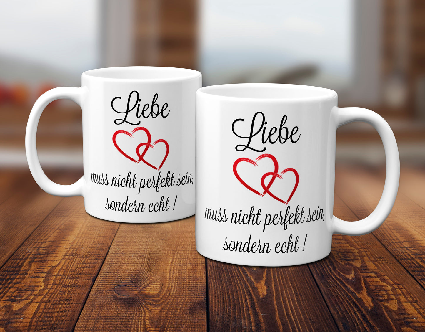 Liebe muss nicht perfekt sein, sondern echt !
