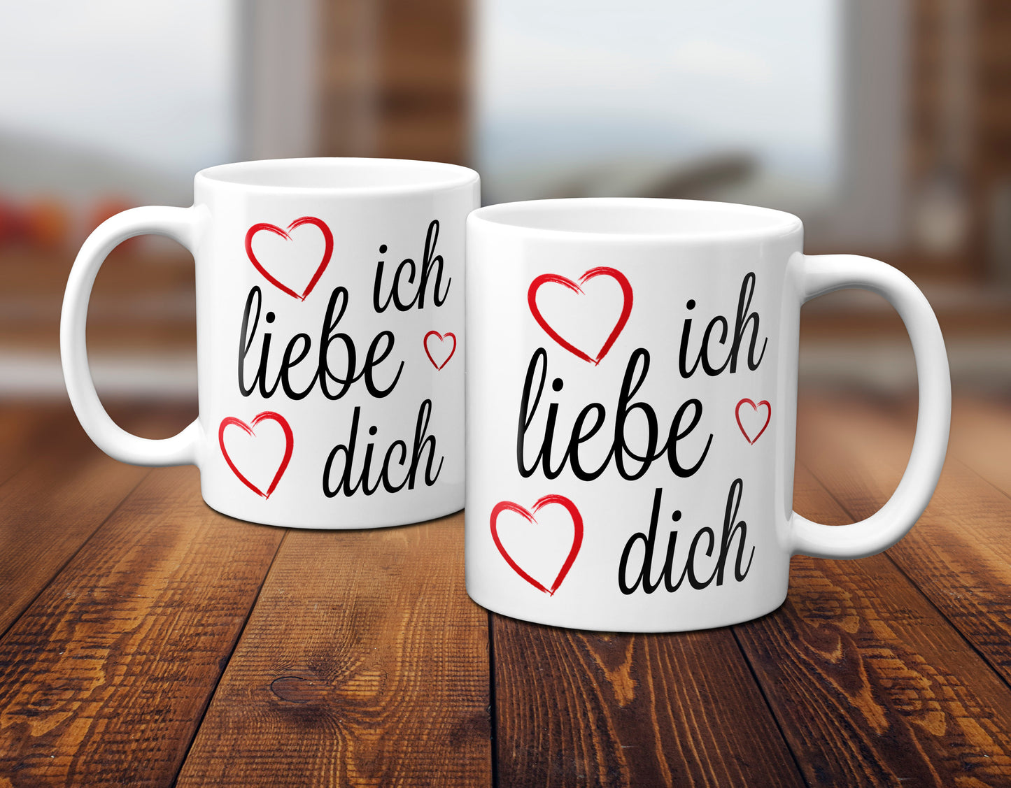 Ich liebe Dich ! (mit 3 Herzen)