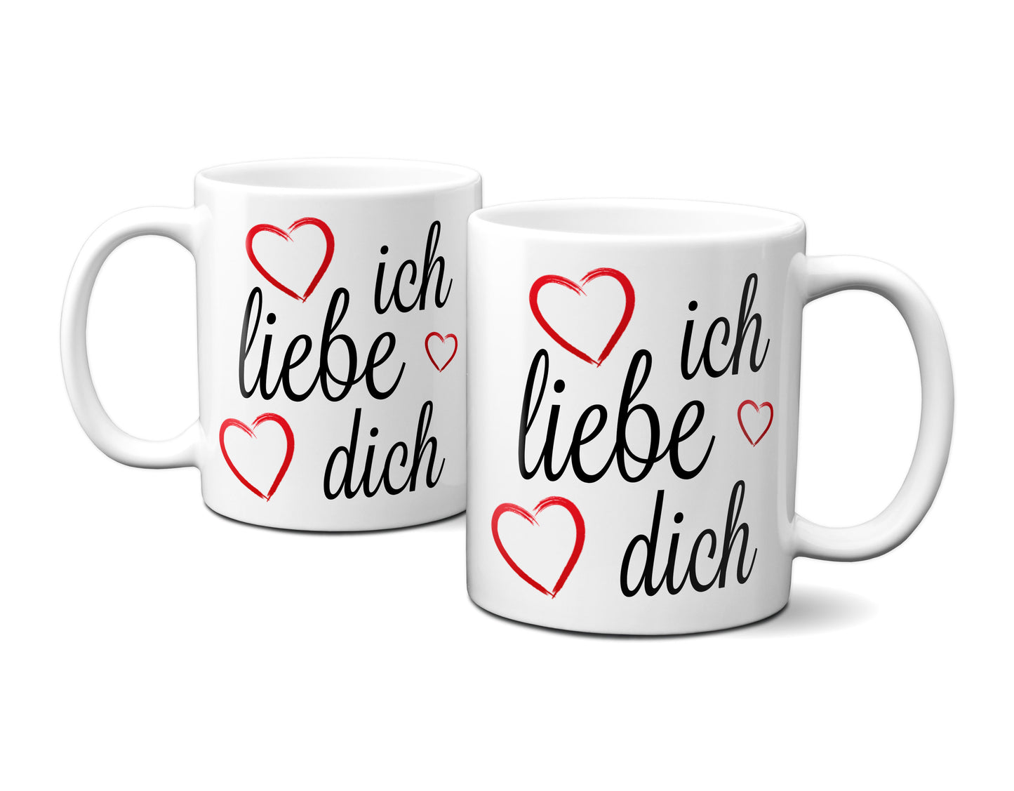 Ich liebe Dich ! (mit 3 Herzen)