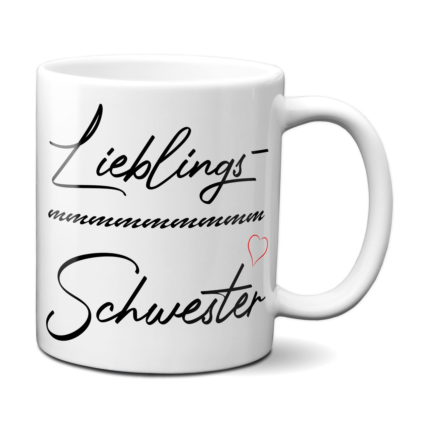 Lieblings- Schwester - Tasse