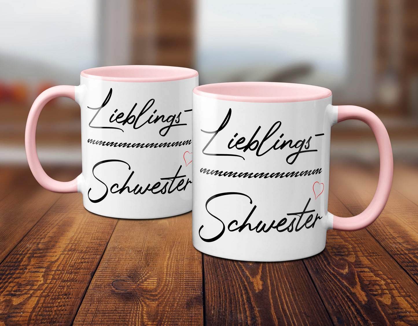 Lieblings- Schwester - Tasse