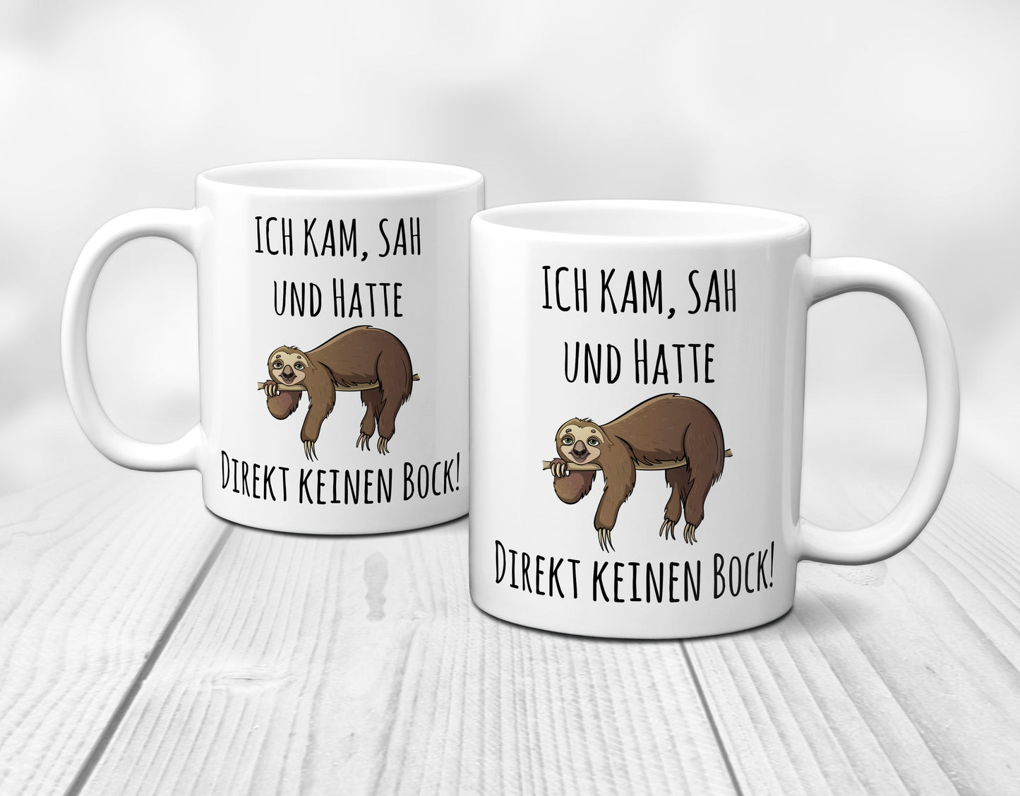 ICH KAM, SAH UND HATTE DIREKT KEINEN BOCK! Tasse