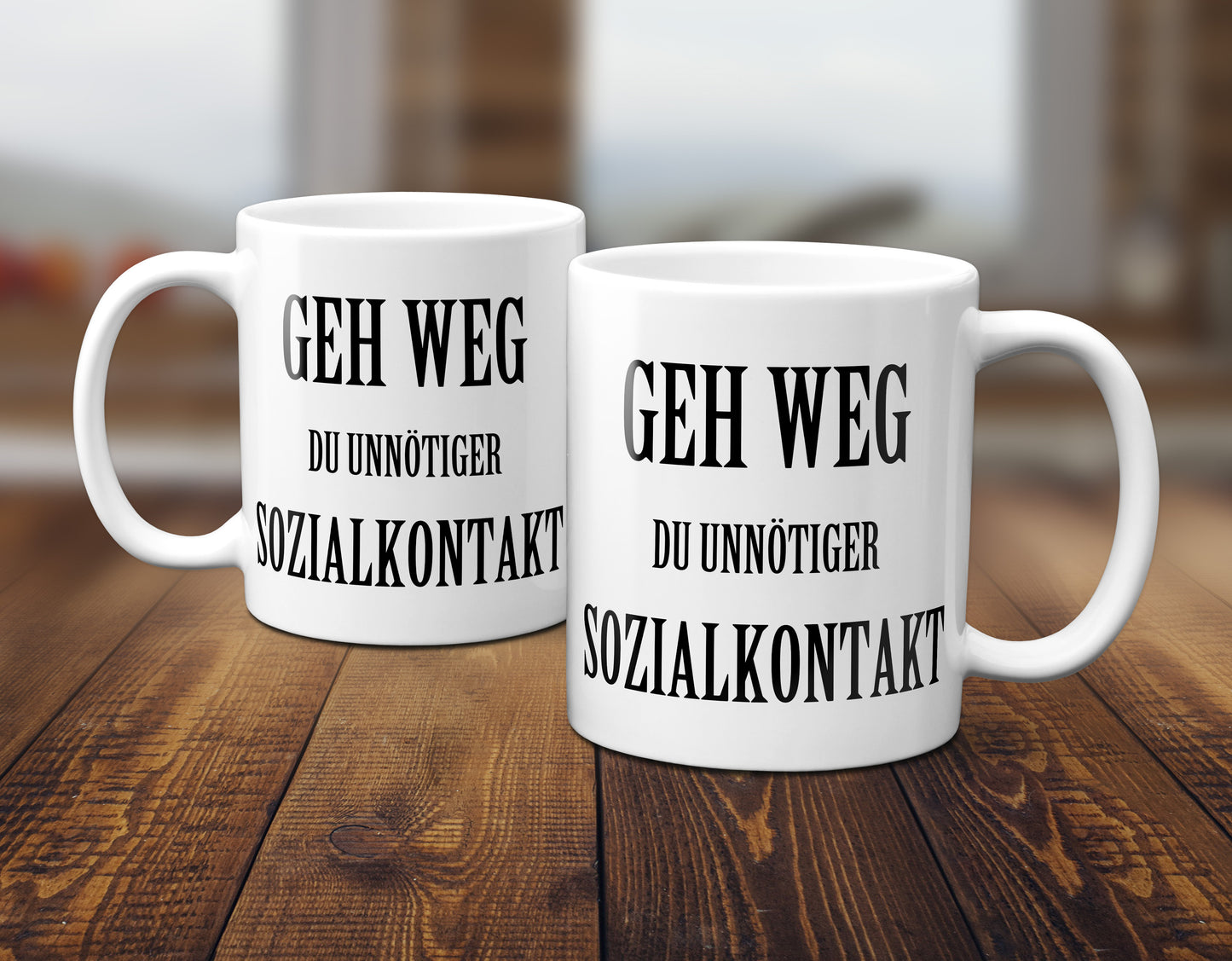 Geh weg, du unnötiger Sozialkontakt