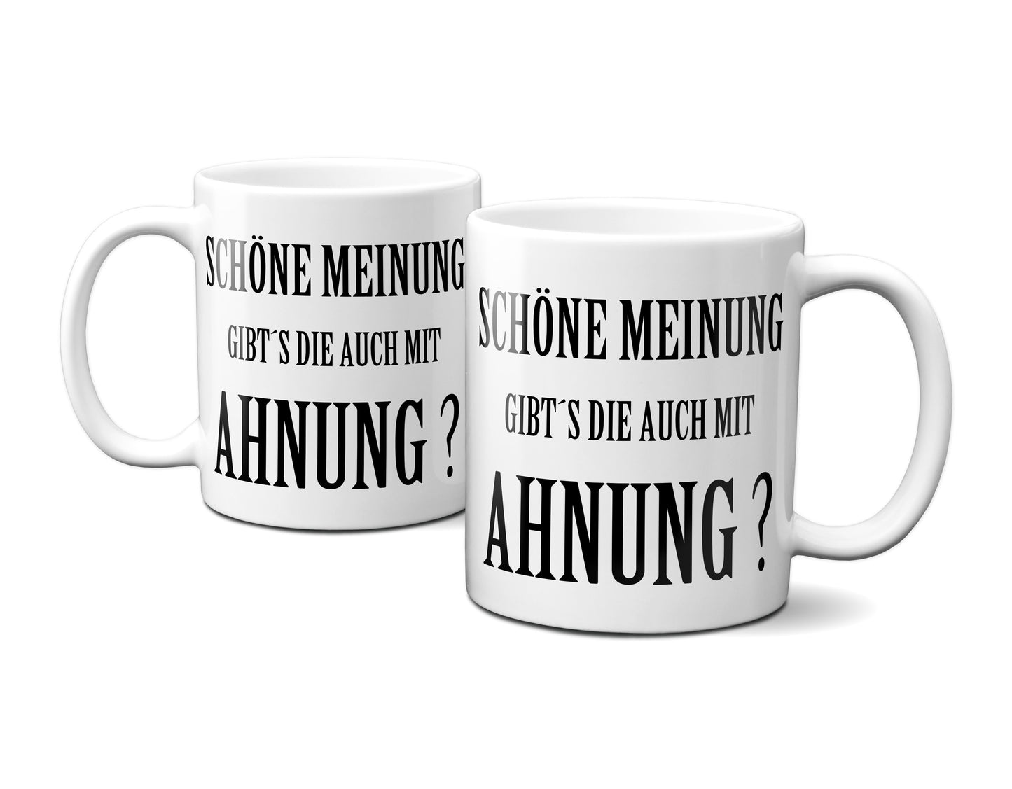 Schöne Meinung. Gibt's die auch mit Ahnung?