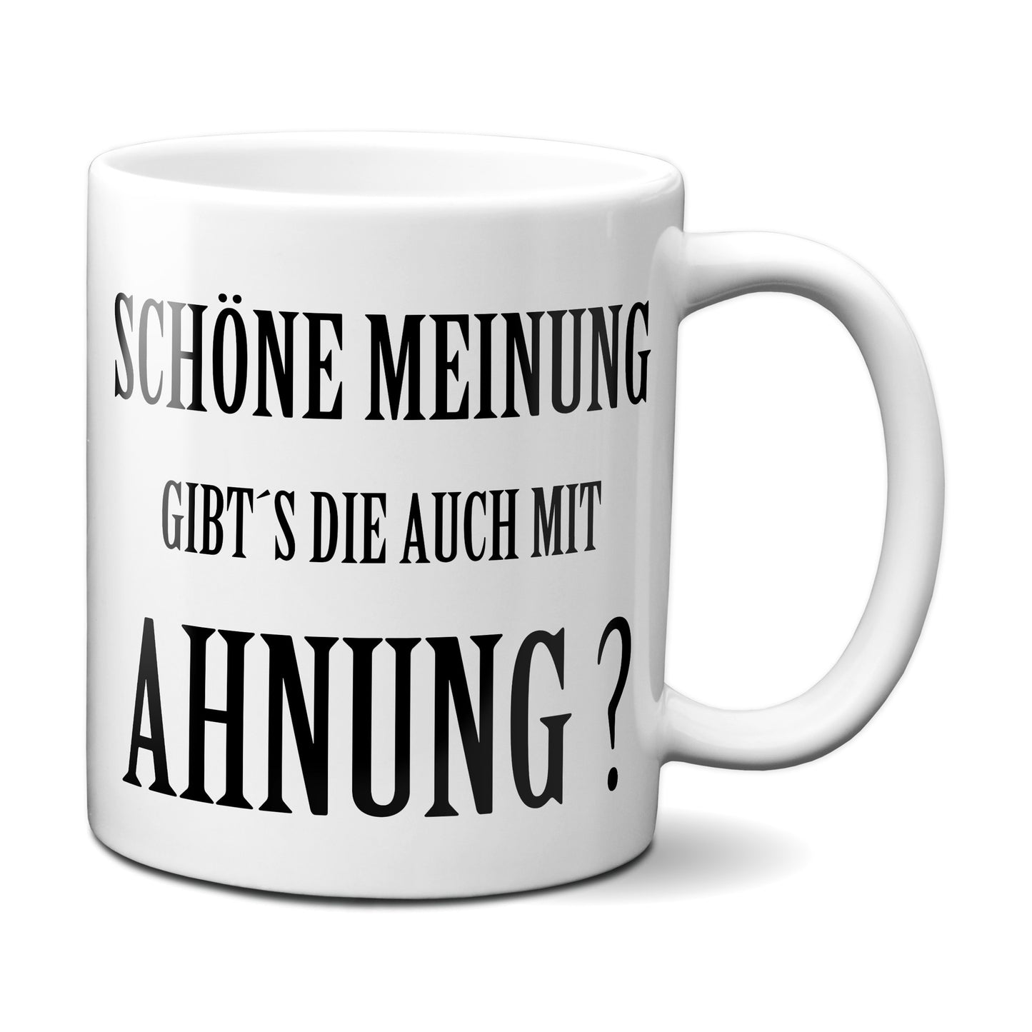 Schöne Meinung. Gibt's die auch mit Ahnung?
