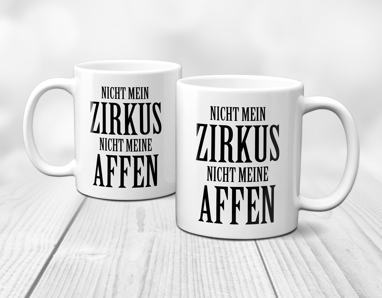 Nicht mein Zirkus. Nicht meine Affen.