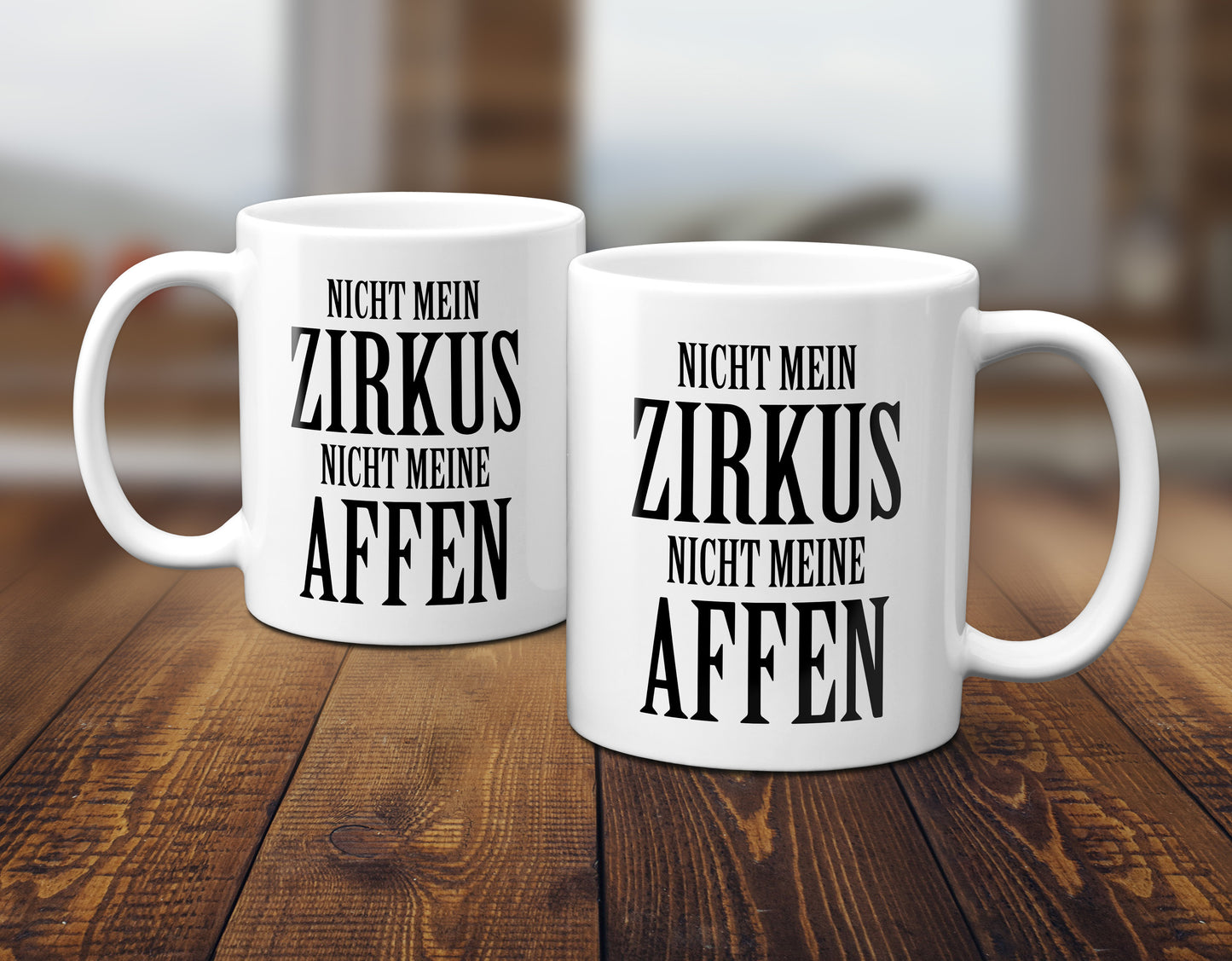 Nicht mein Zirkus. Nicht meine Affen.