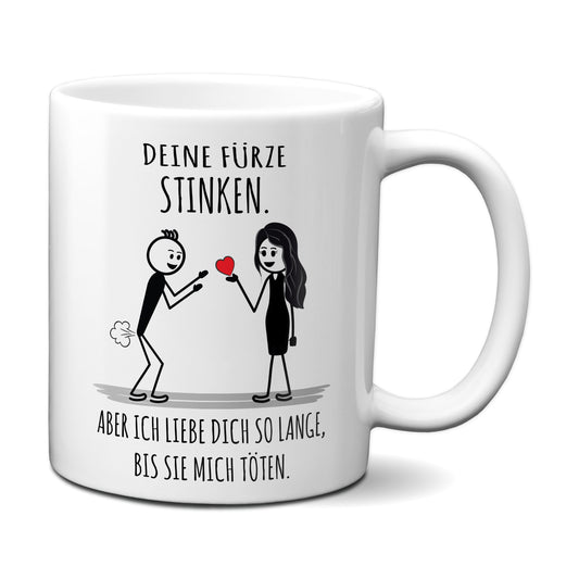 Deine Fürze stinken, aber ich liebe Dich (er pupst)