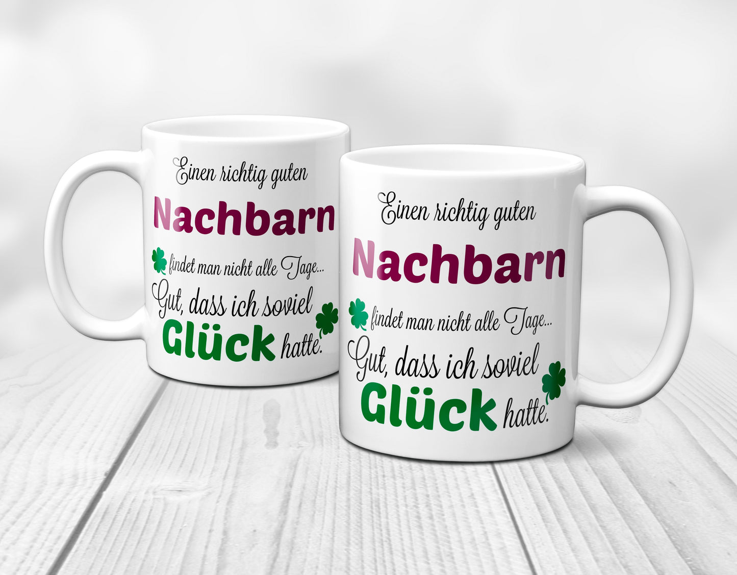 Einen guten Nachbarn... - Tasse - Kaffeebecher - Geschenk