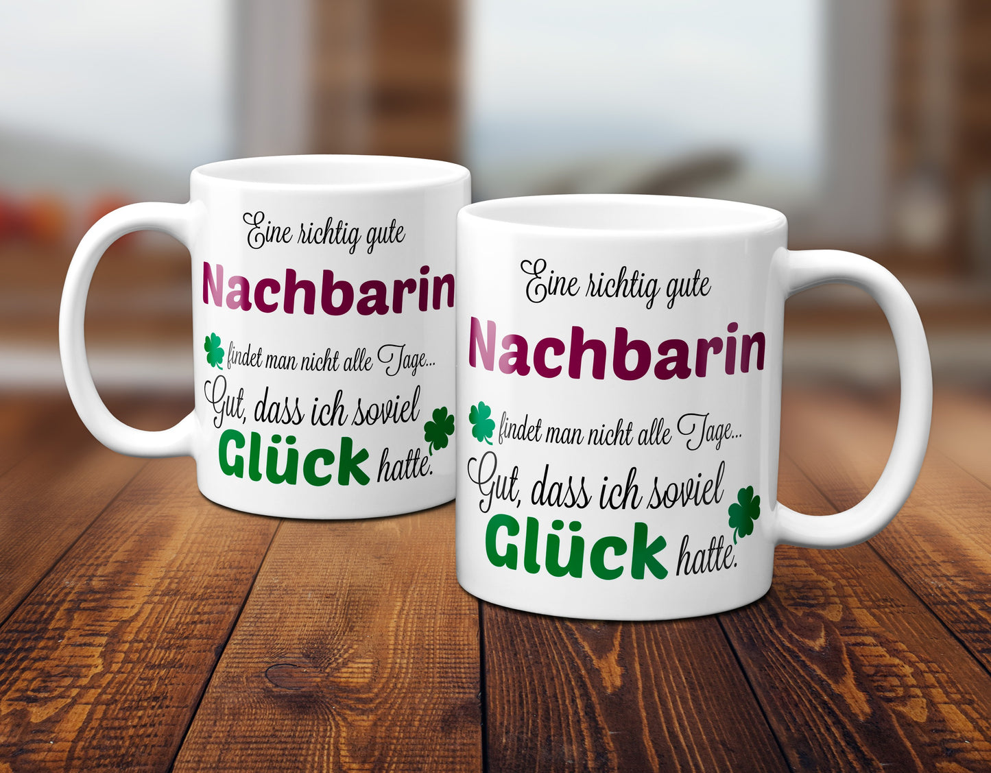 Eine gute Nachbarin... - Tasse - Kaffeebecher - Geschenk