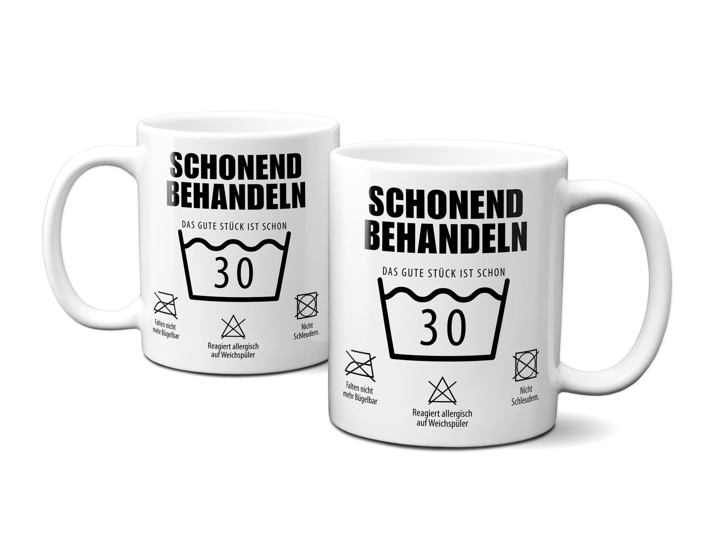 Schonend behandeln. Das gute Stück ist schon 30.