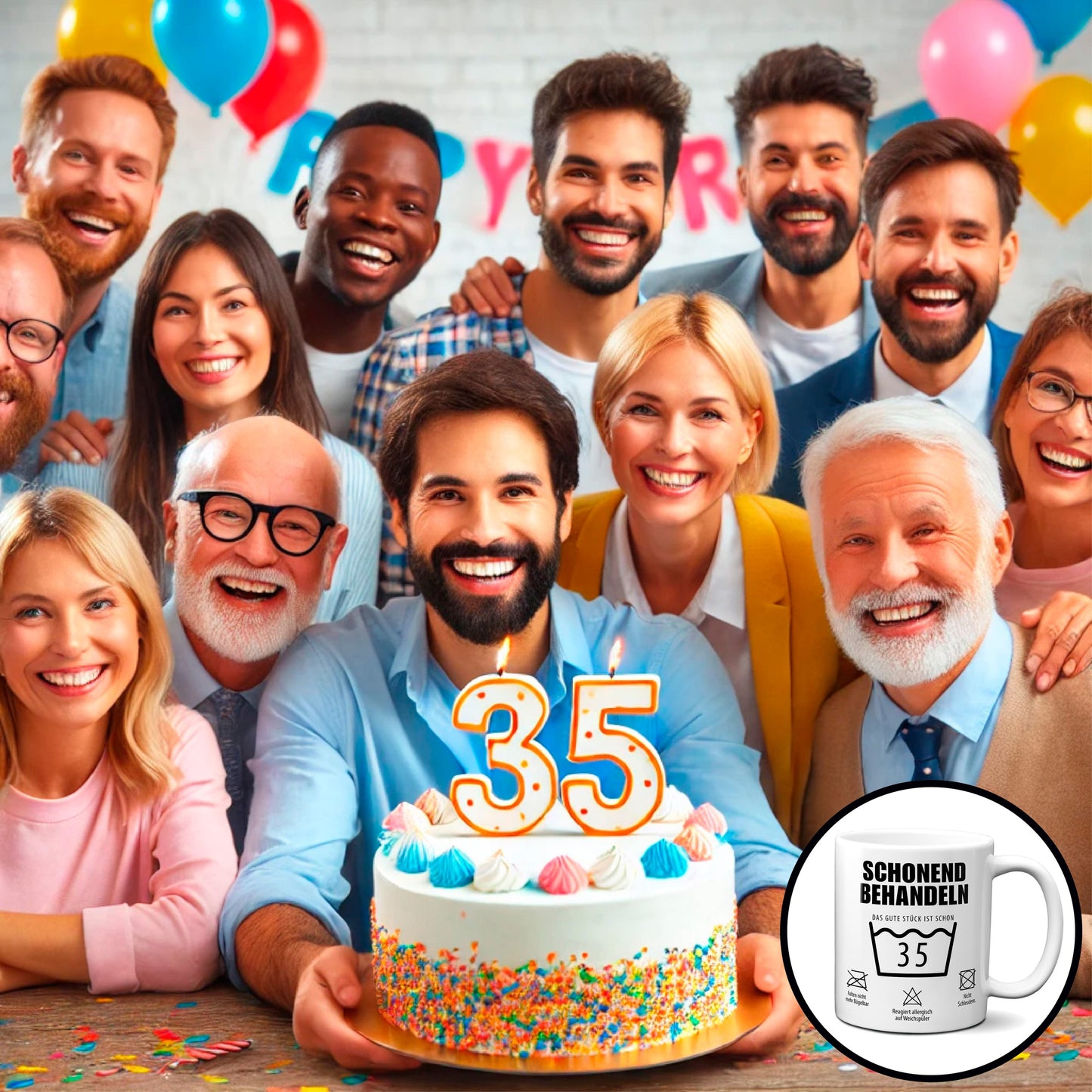 Schonend behandeln. Das gute Stück ist schon 35.