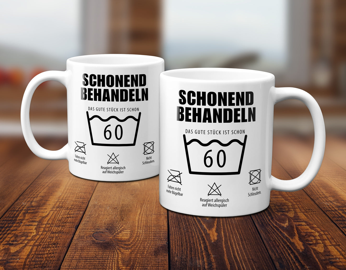 Schonend behandeln. Das gute Stück ist schon 60.