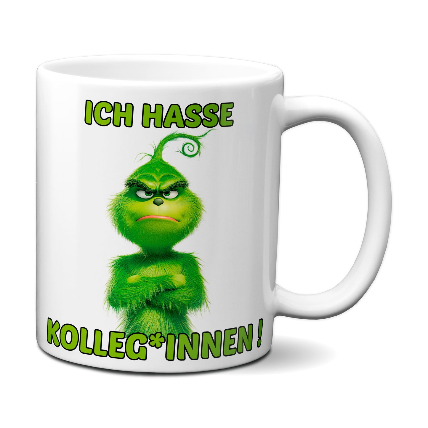 Weihnachten "Hasse Kolleg*innen"  - lustig - Tasse - Kaffeebecher (Weiß)