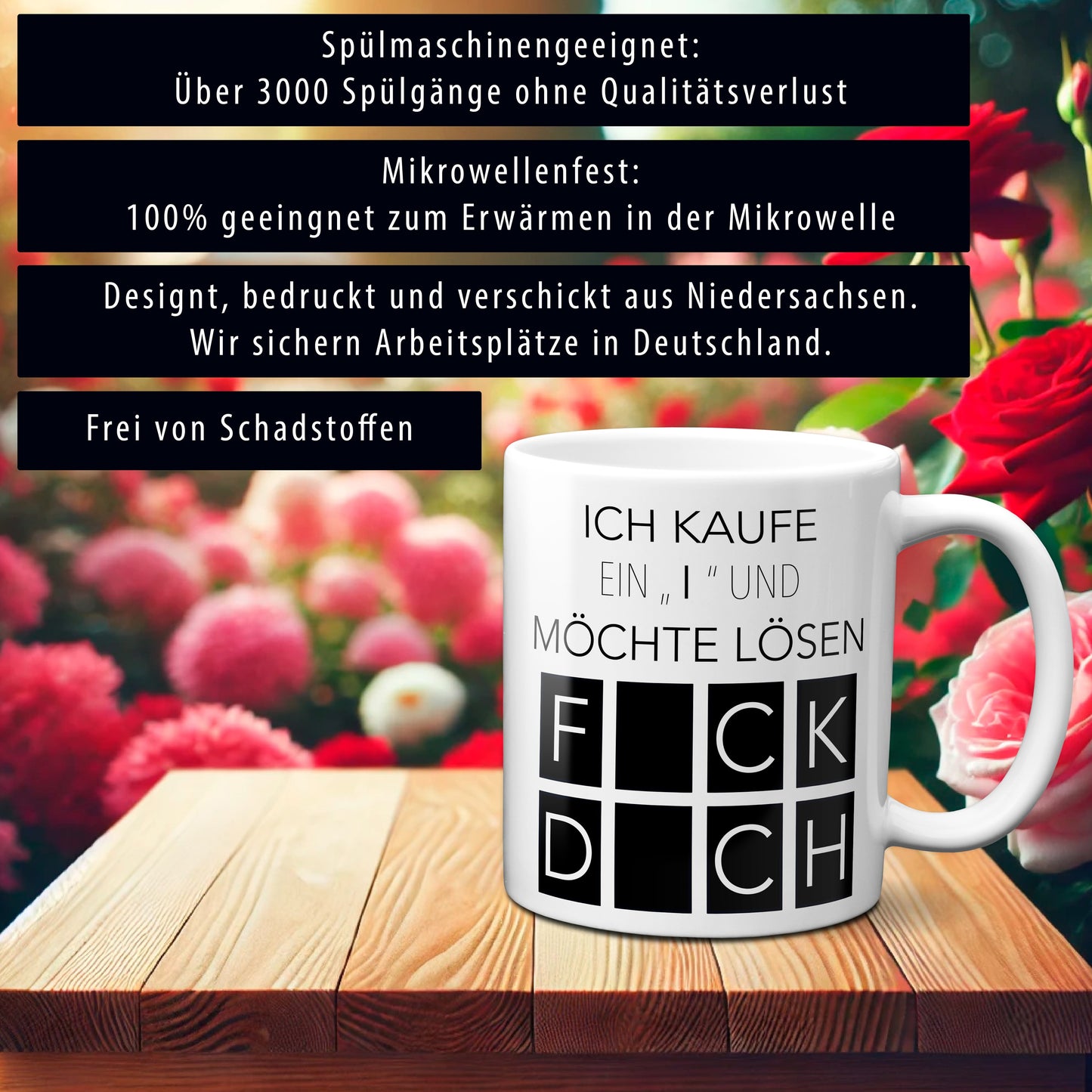 Ich kaufe ein I und möchte lösen - Fick Dich