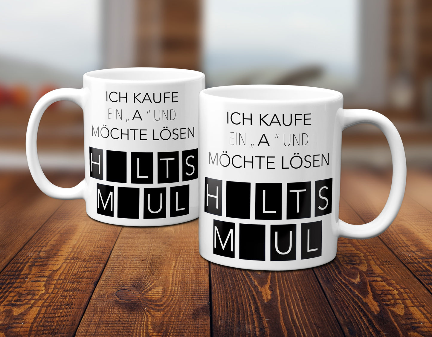Ich kaufe ein A und möchte lösen - Halts Maul