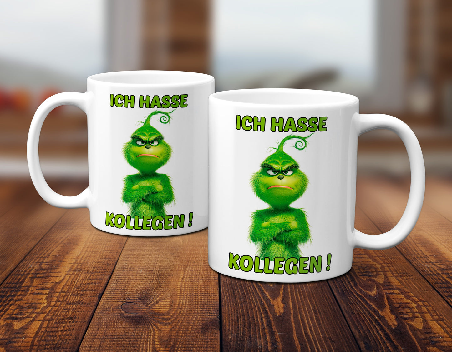 Weihnachten "Hasse Kollegen"  - lustig - Tasse - Kaffeebecher (Weiß)