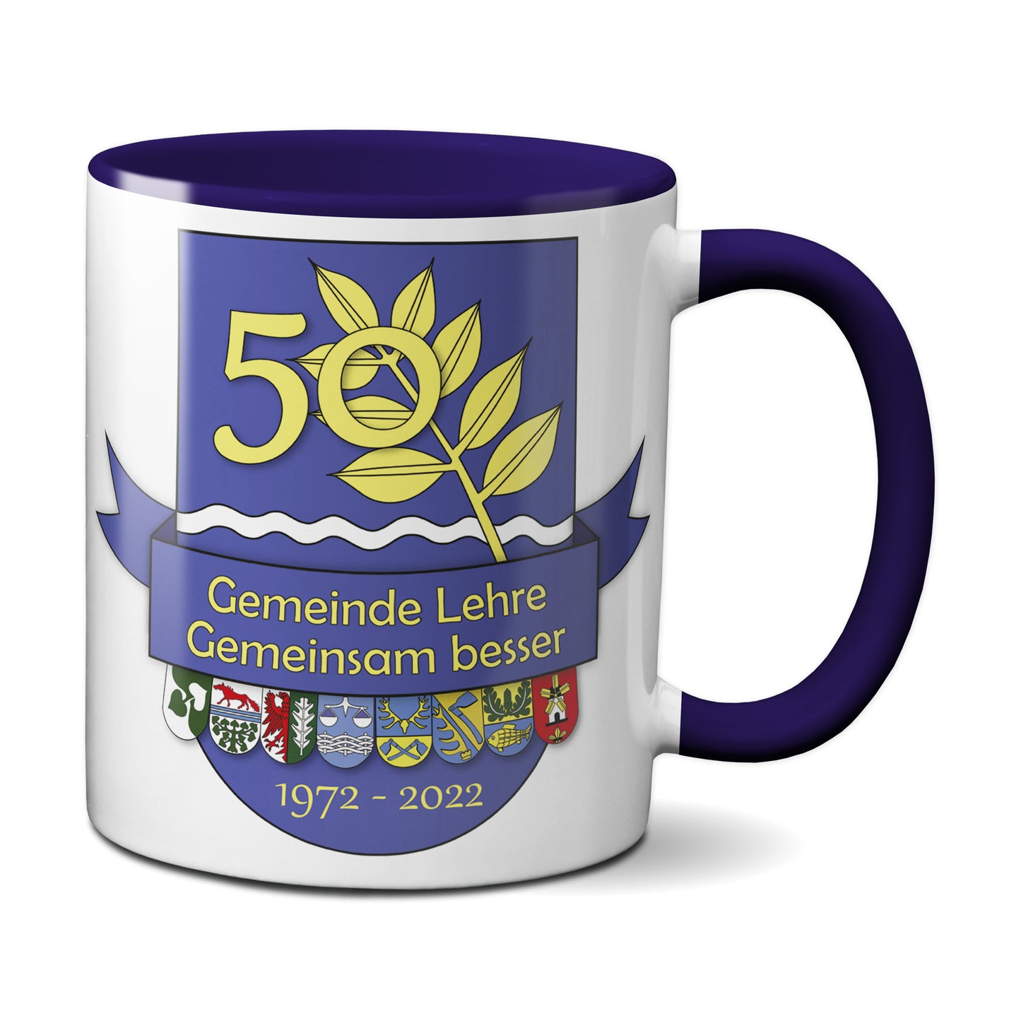 50 Jahre Gemeinde Lehre - Gemeinsam besser // blau