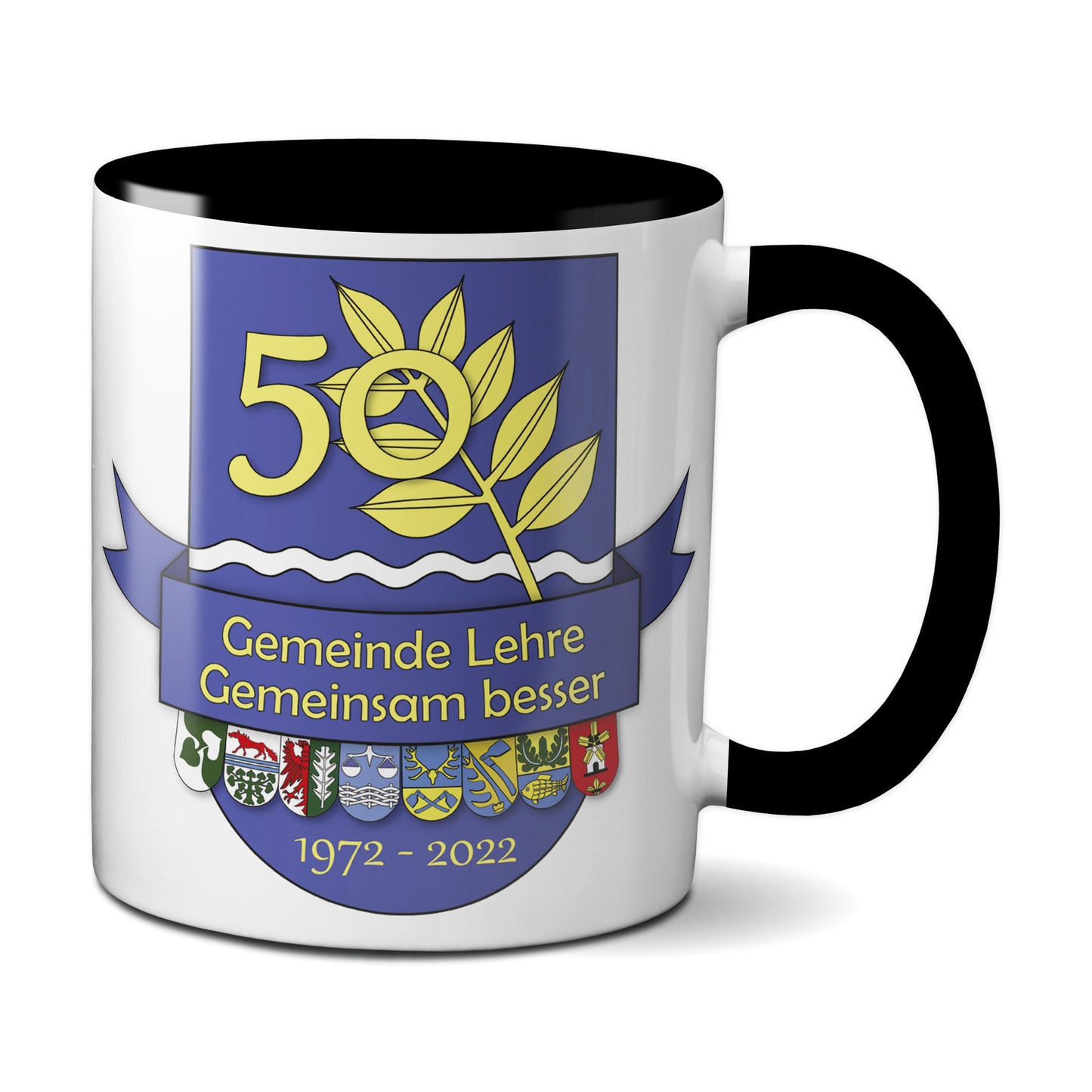 50 Jahre Gemeinde Lehre - Gemeinsam besser // schwarz