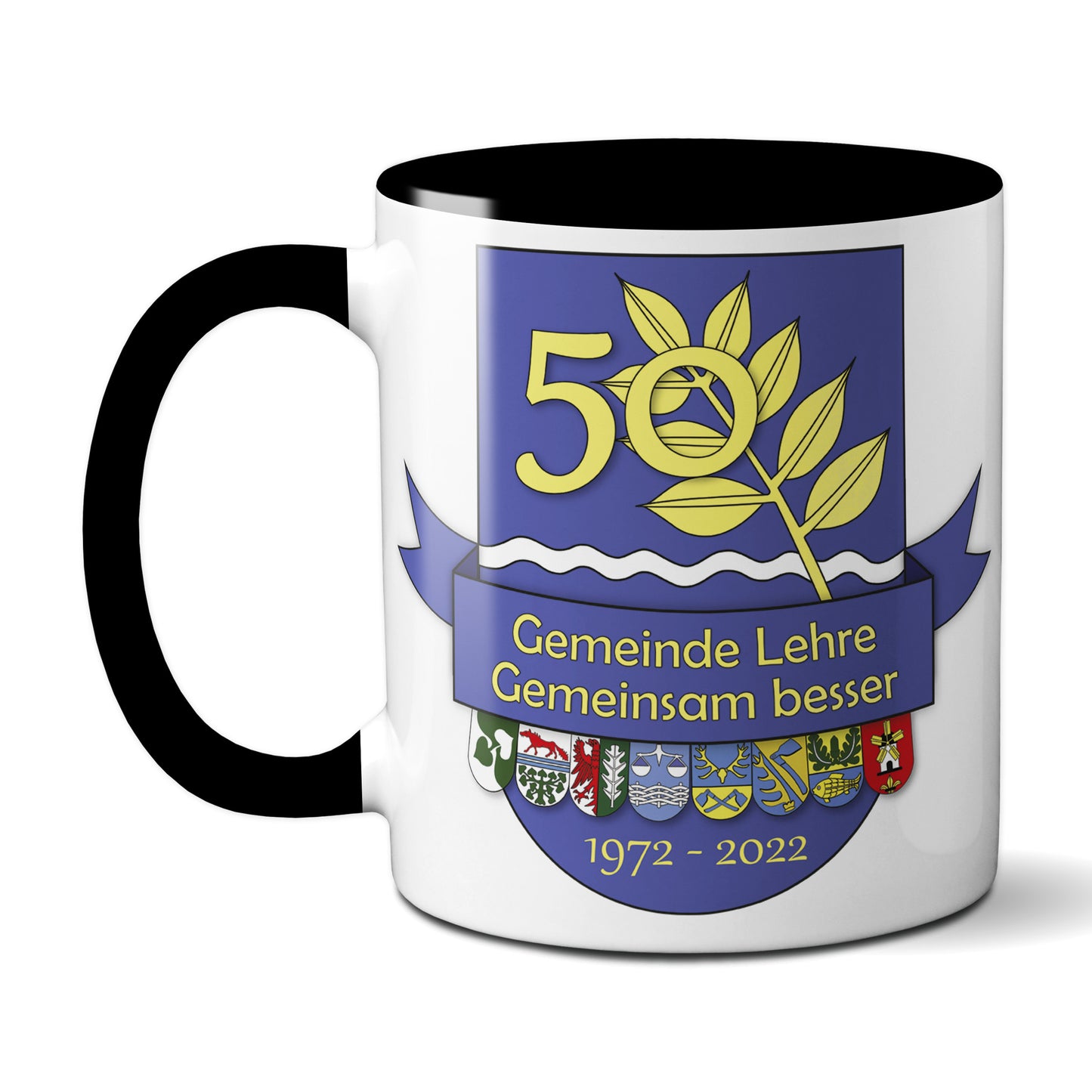 50 Jahre Gemeinde Lehre - Gemeinsam besser // schwarz